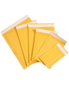 Lots Gold Kraft Paper Bubble Mailers Envelopes Self Seal Shipping Bags