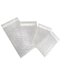 Lots Small Clear Bubble Bag Self Seal Packing Pouches Cushioning Envelope