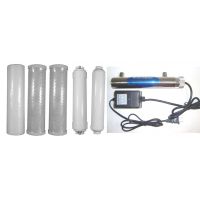 1set 6ps Reverse Osmosis RO +DI +UV Replacement Filters#FS-5BUV8